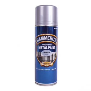 Hammerite Smooth Spīdīga, gluda virsma, aerosols, sudraba 0.4L